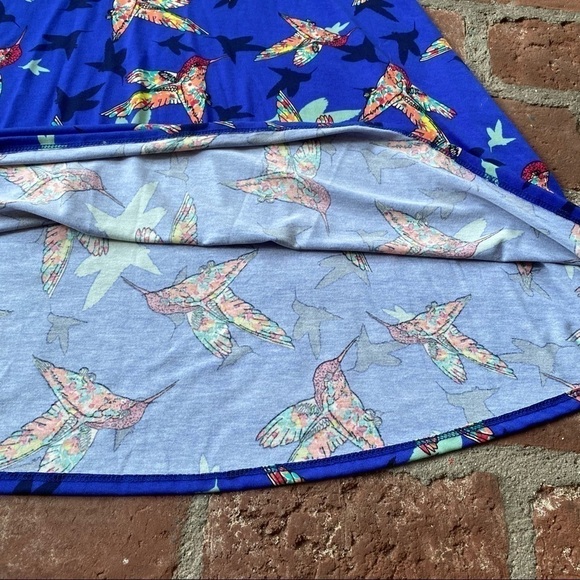 Lularoe 2XL hummingbird skirt - Picture 5 of 8